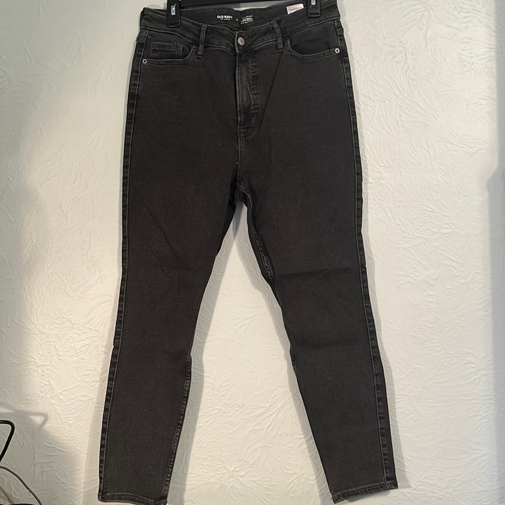 Old Navy Rockstar Grey Skinny Jeans